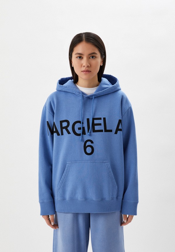 

Худи MM6 Maison Margiela, Голубой, MM6 Maison Margiela RTLABC166001