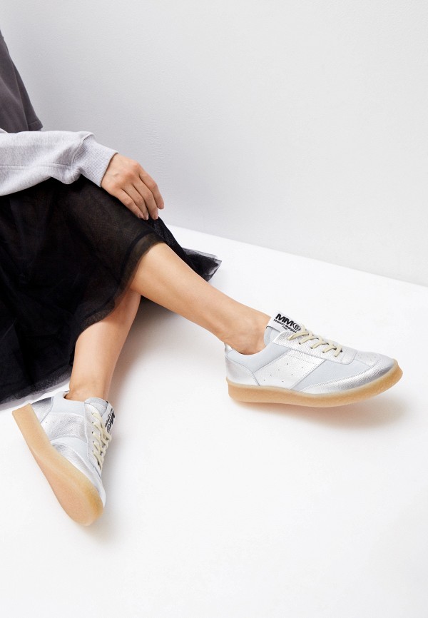 

Кеды MM6 Maison Margiela, Серебряный, MM6 Maison Margiela RTLABC168101