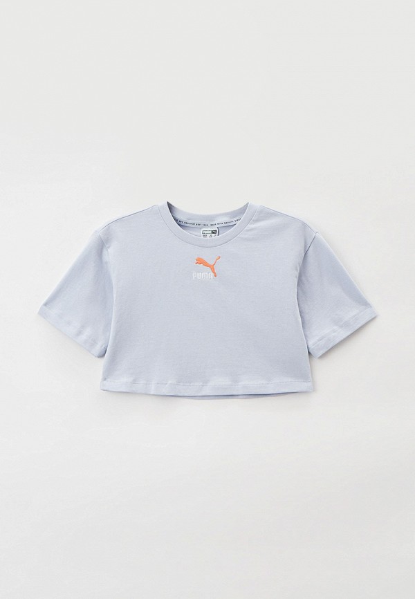 

Футболка PUMA, Голубой, GRL Cropped Tee G