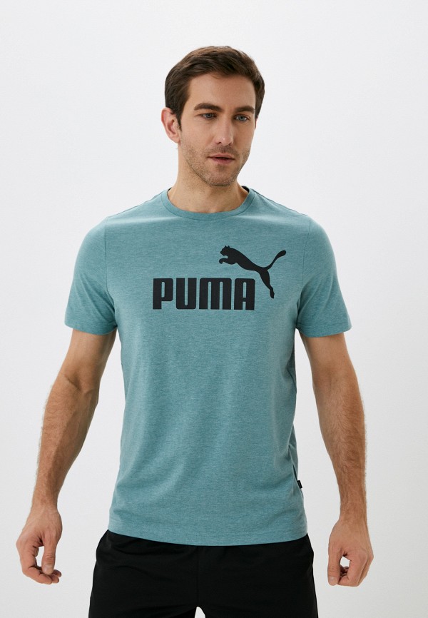 

Футболка PUMA, Бирюзовый, ESS Heather Tee