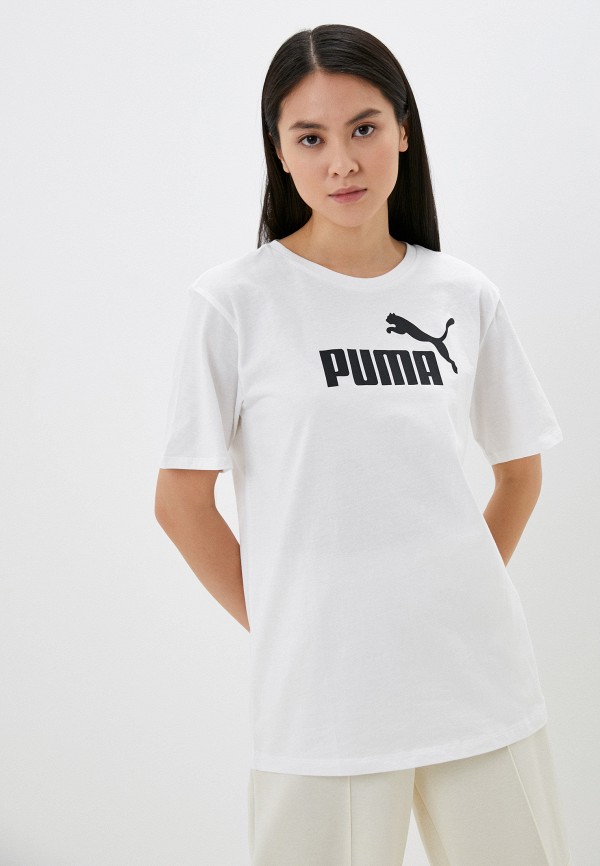 Футболка PUMA ESS Logo Boyfriend Tee