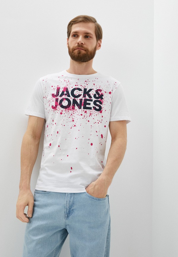 

Футболка Jack & Jones, Белый, Jack & Jones RTLABC192801