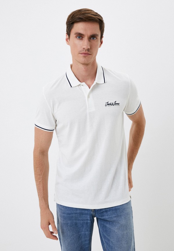 

Поло Jack & Jones, Белый