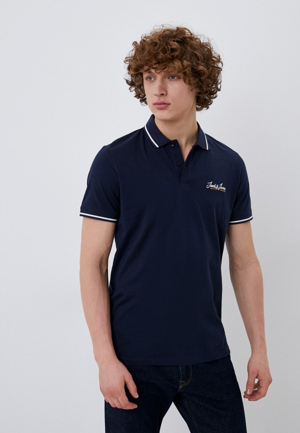 

Поло Jack & Jones, Синий