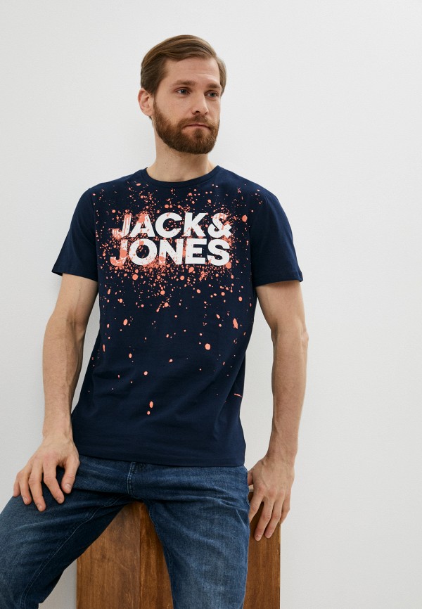 

Футболка Jack & Jones, Синий, Jack & Jones RTLABC196901