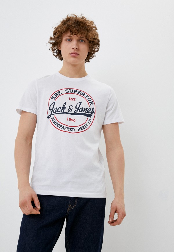 

Футболка Jack & Jones, Белый, Jack & Jones RTLABC197301