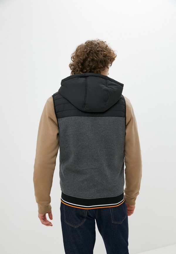 Жилет утепленный Jack & Jones серый 12202494 RTLABC198202