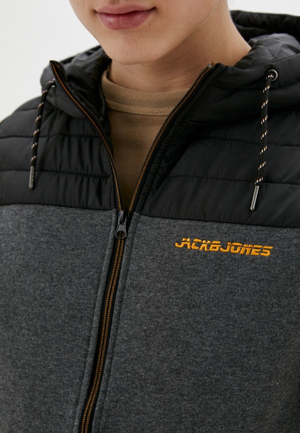Жилет утепленный Jack & Jones серый 12202494 RTLABC198202