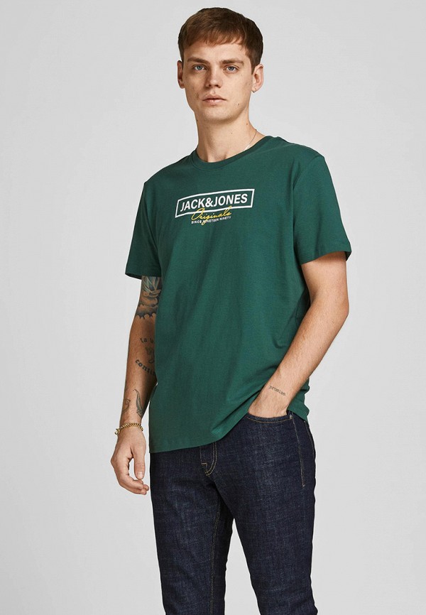 

Футболка Jack & Jones, Зеленый, Jack & Jones RTLABC203301
