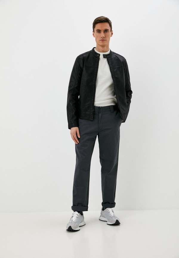 фото Куртка кожаная jack & jones