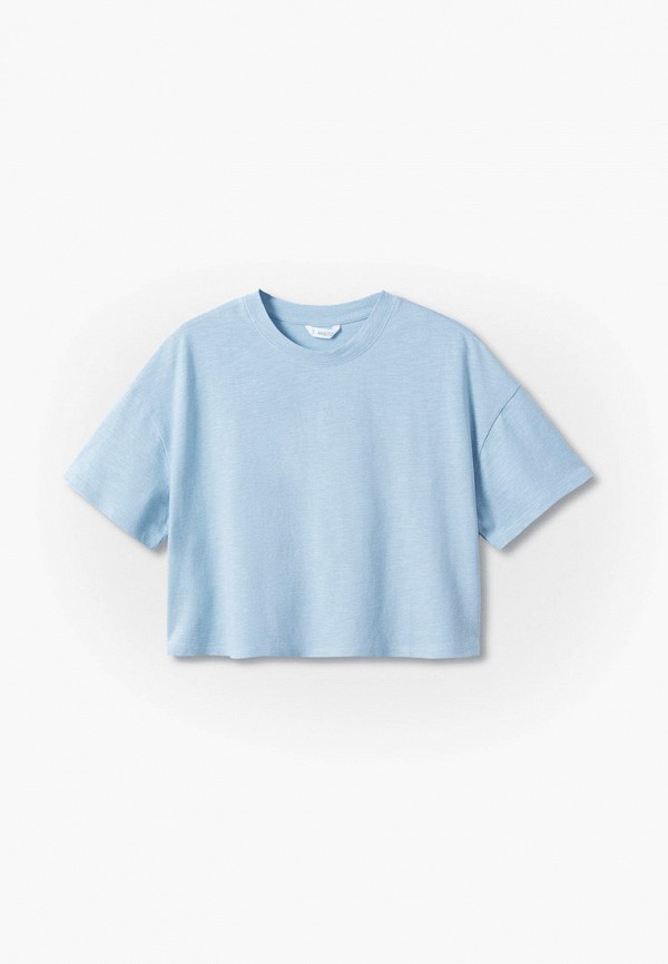 

Футболка Mango Kids, Голубой, Mango Kids RTLABC323101