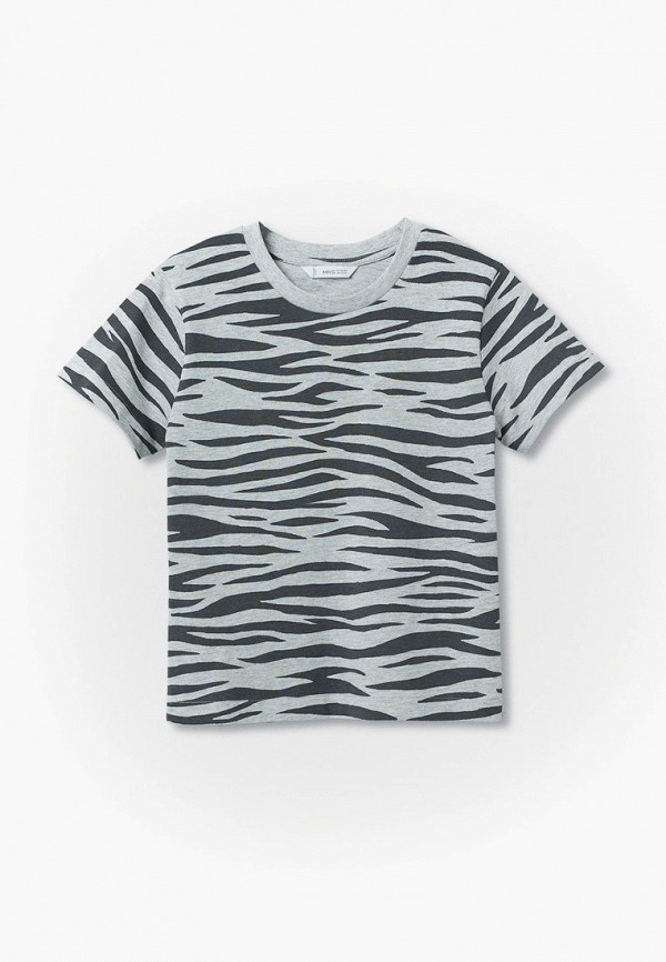 

Футболка Mango Kids, Серый, SAFARI