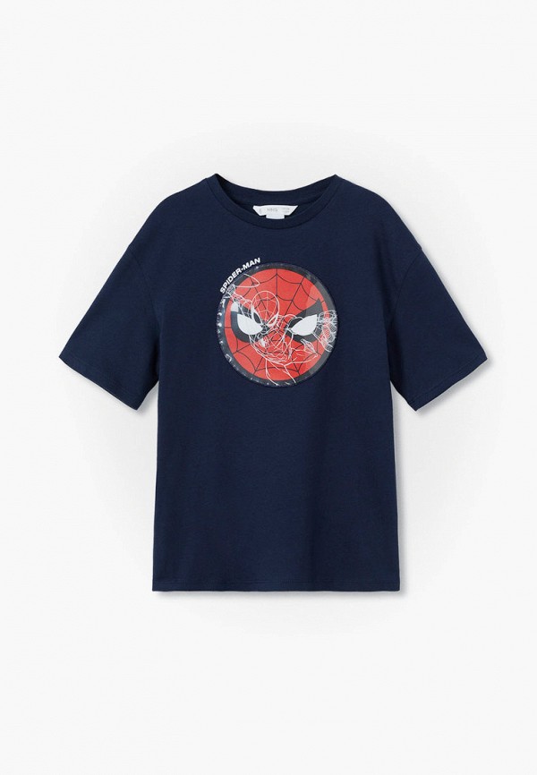 

Футболка Mango Kids, Синий, Mango Kids RTLABC328801