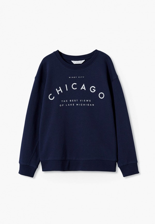 

Свитшот Mango Kids, Синий, Mango Kids RTLABC331001
