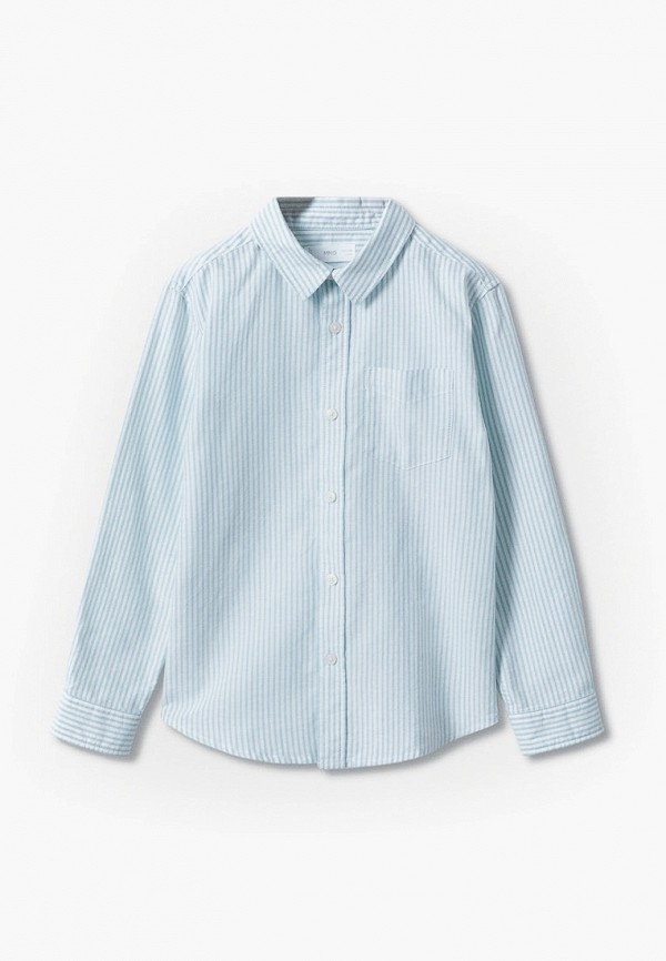

Рубашка Mango Kids, Голубой, Mango Kids RTLABC332301