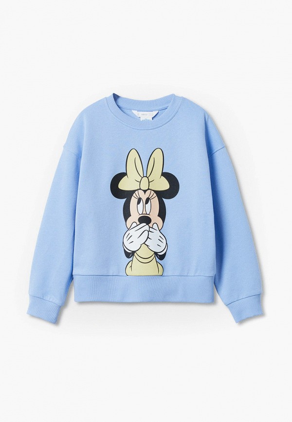 

Свитшот Mango Kids, Голубой, MCURIOUS