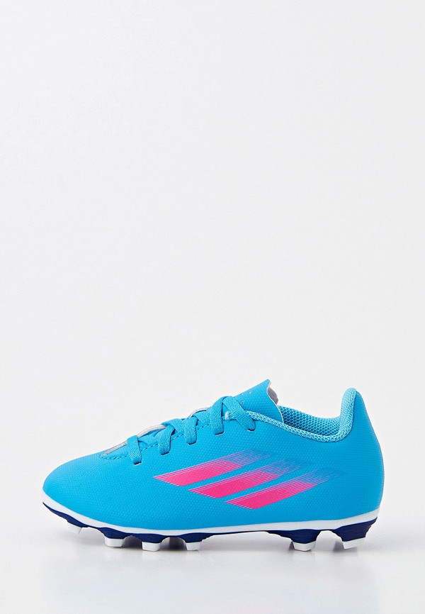 

Бутсы adidas, Голубой, X SPEEDFLOW.4 FXG J