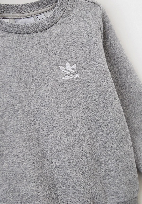 Костюм спортивный adidas Originals серый, размер 122, фото 3