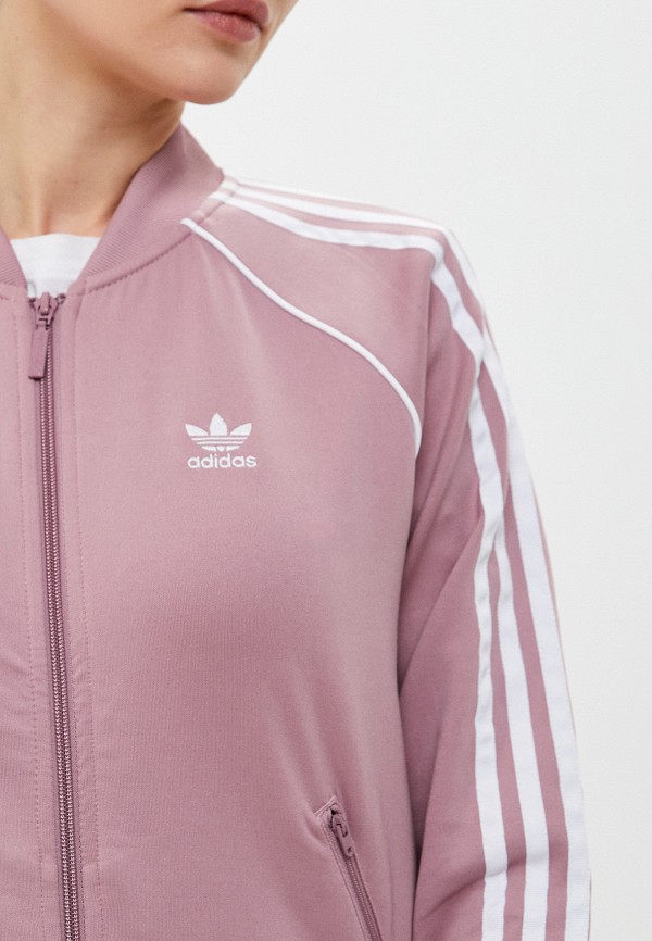 Велюровая олимпийка adidas