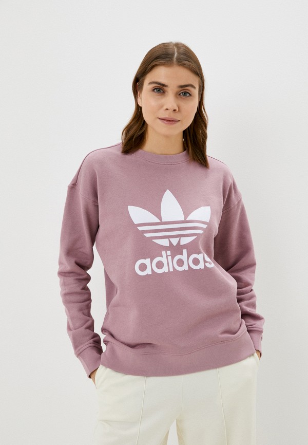 

Свитшот adidas Originals, Розовый, TRF CREW SWEAT