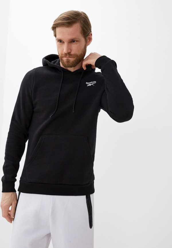 

Худи Reebok, Черный, RI LEFT CHEST LOGO HOOD