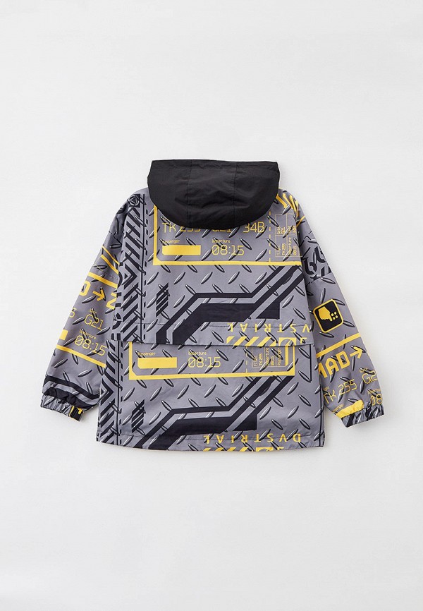 фото Ветровка button blue