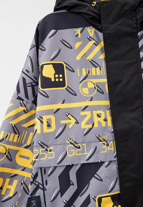 фото Ветровка button blue