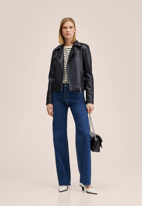 фото Куртка кожаная mango