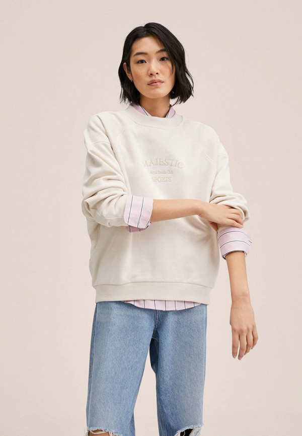 

Свитшот Mango, Бежевый, PSTMONA
