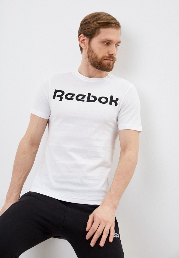 

Футболка Reebok, Белый, GS REEBOK LINEAR READ TEE