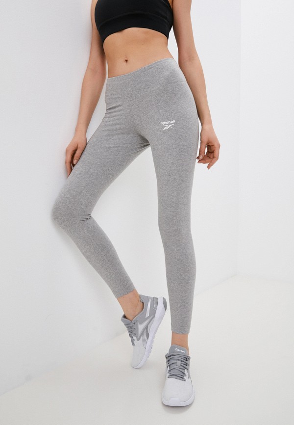 

Леггинсы Reebok, Серый, RI COTTON LEGGING