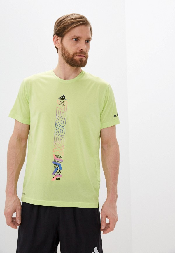 

Футболка спортивная adidas, Зеленый, adidas RTLABC558701