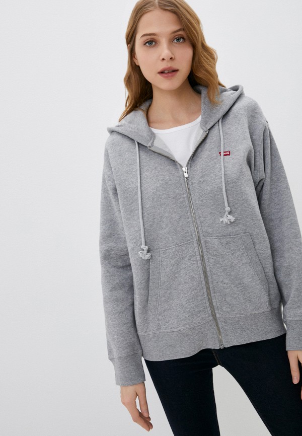 

Толстовка Levi's®, Серый, STANDARD ZIP HOODIE