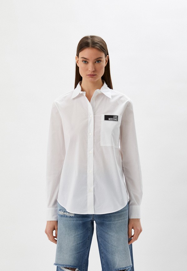 

Рубашка Love Moschino, Белый, Love Moschino RTLABC619301
