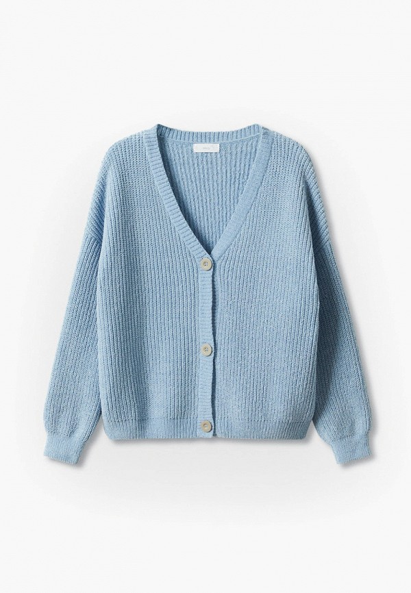

Кардиган Mango Kids, Голубой, CHENILLA