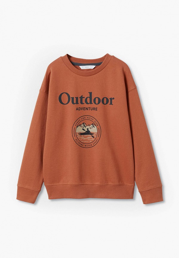 

Свитшот Mango Kids, Коричневый, Mango Kids RTLABC640201