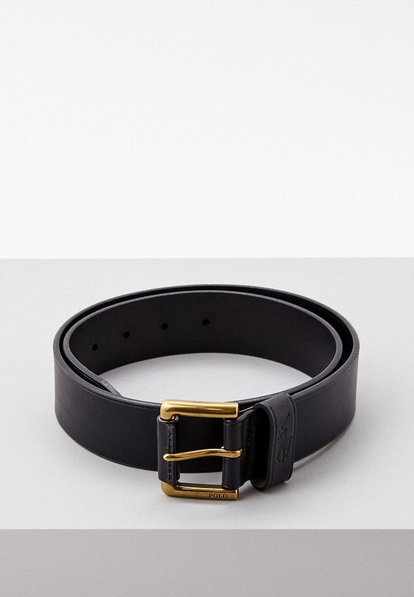 Ремень Polo Ralph Lauren черный 405820098002 RTLABC655601