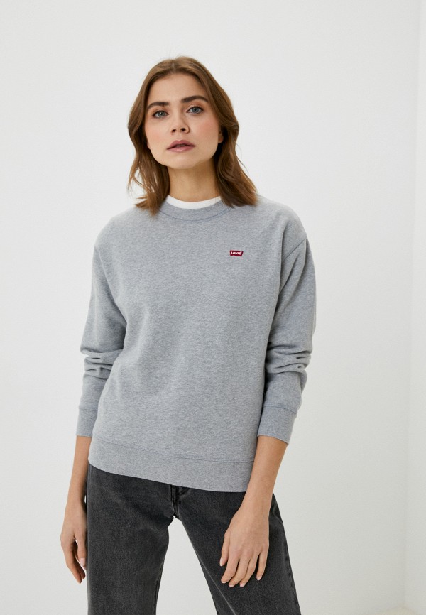

Свитшот Levi's®, Серый, STANDARD CREW