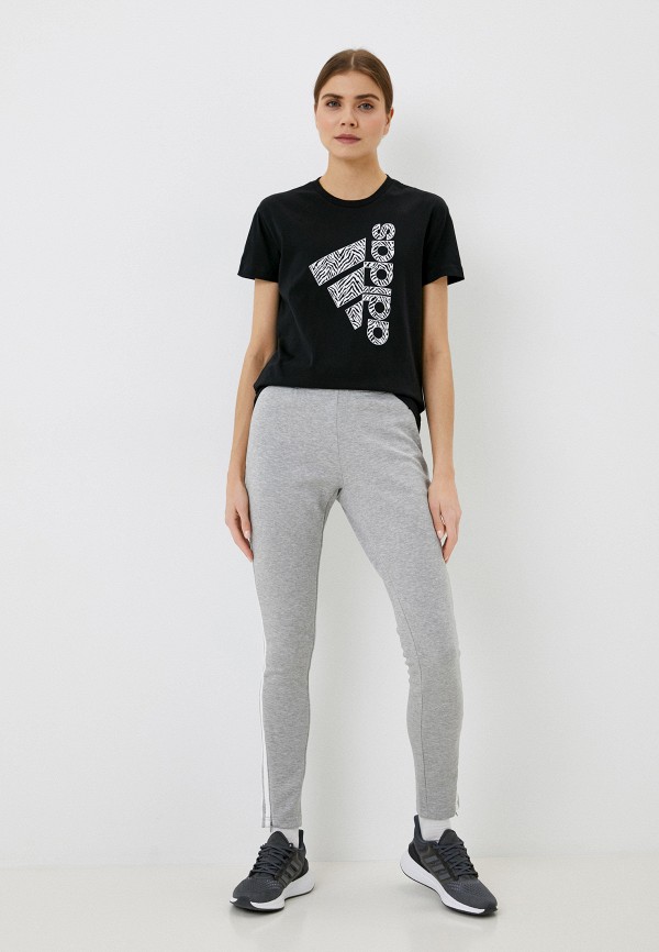 Футболка adidas черный, размер 38, фото 2