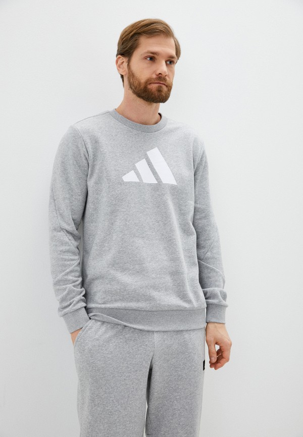 

Свитшот adidas, Серый, M FI 3BAR CREW