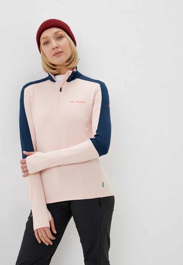 

Олимпийка Vaude, Розовый, Women's Livigno Halfzip II