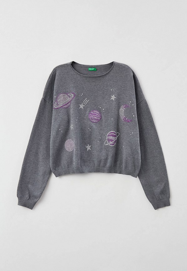 

Джемпер United Colors of Benetton, Серый, United Colors of Benetton RTLABC744301
