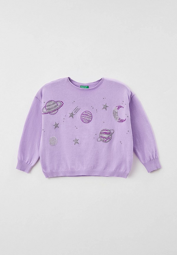 

Джемпер United Colors of Benetton, Фиолетовый, United Colors of Benetton RTLABC747101