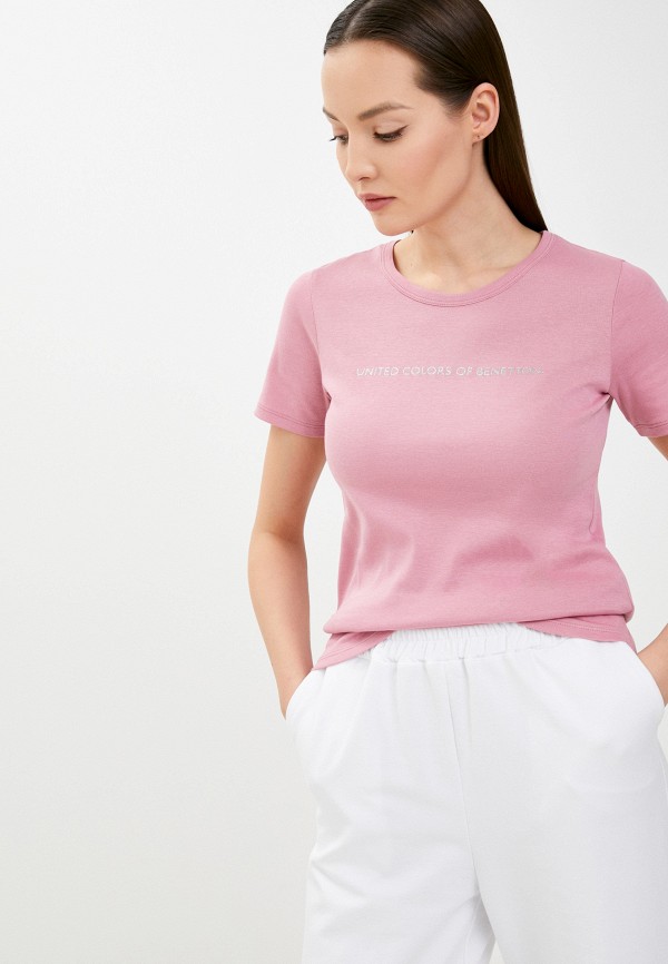 

Футболка United Colors of Benetton, Розовый