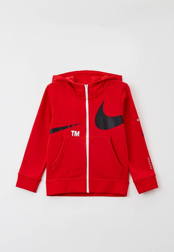 

Толстовка Nike, Красный, B NSW SWOOSH FLC FZ