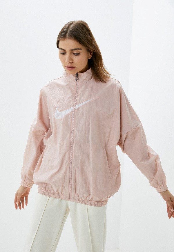 

Ветровка Nike, Розовый, W NSW ESSNTL WVN JKT HBR