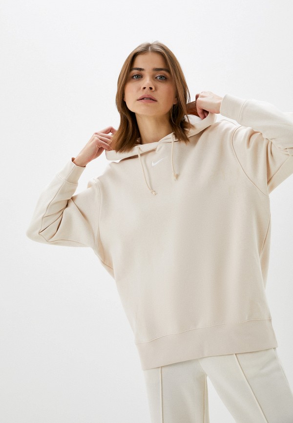 

Худи Nike, Бежевый, W NSW ESSNTL CLCTN FLC OS HD