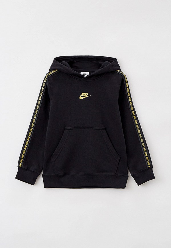 

Худи Nike, Черный, B NSW REPEAT FLC PO HOODIE BB
