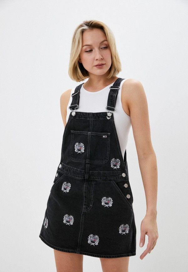 

Платье джинсовое Tommy Jeans, Черный