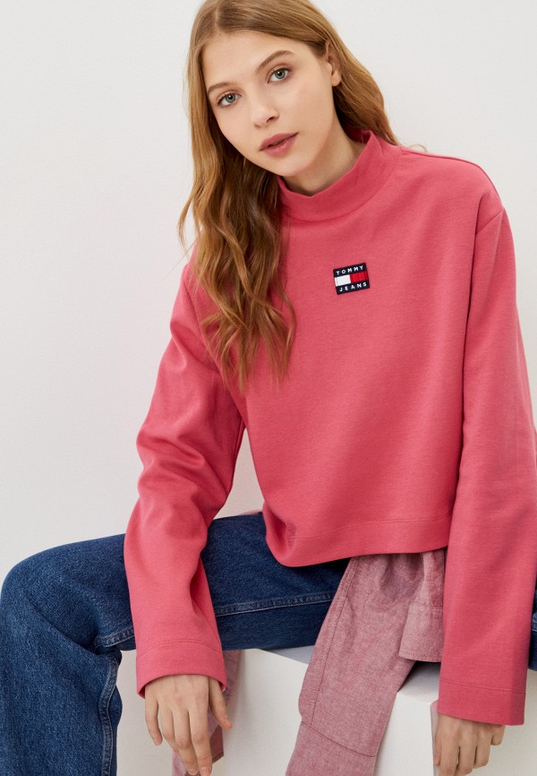 

Свитшот Tommy Jeans, Коралловый